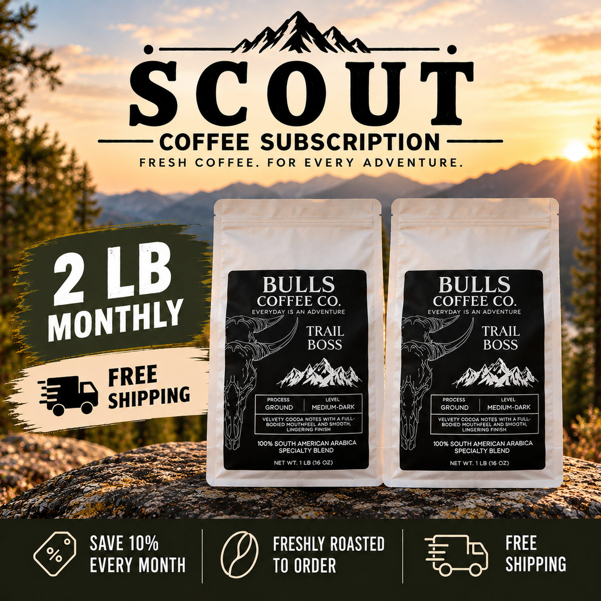 Scout Coffee Subscription (2LB)