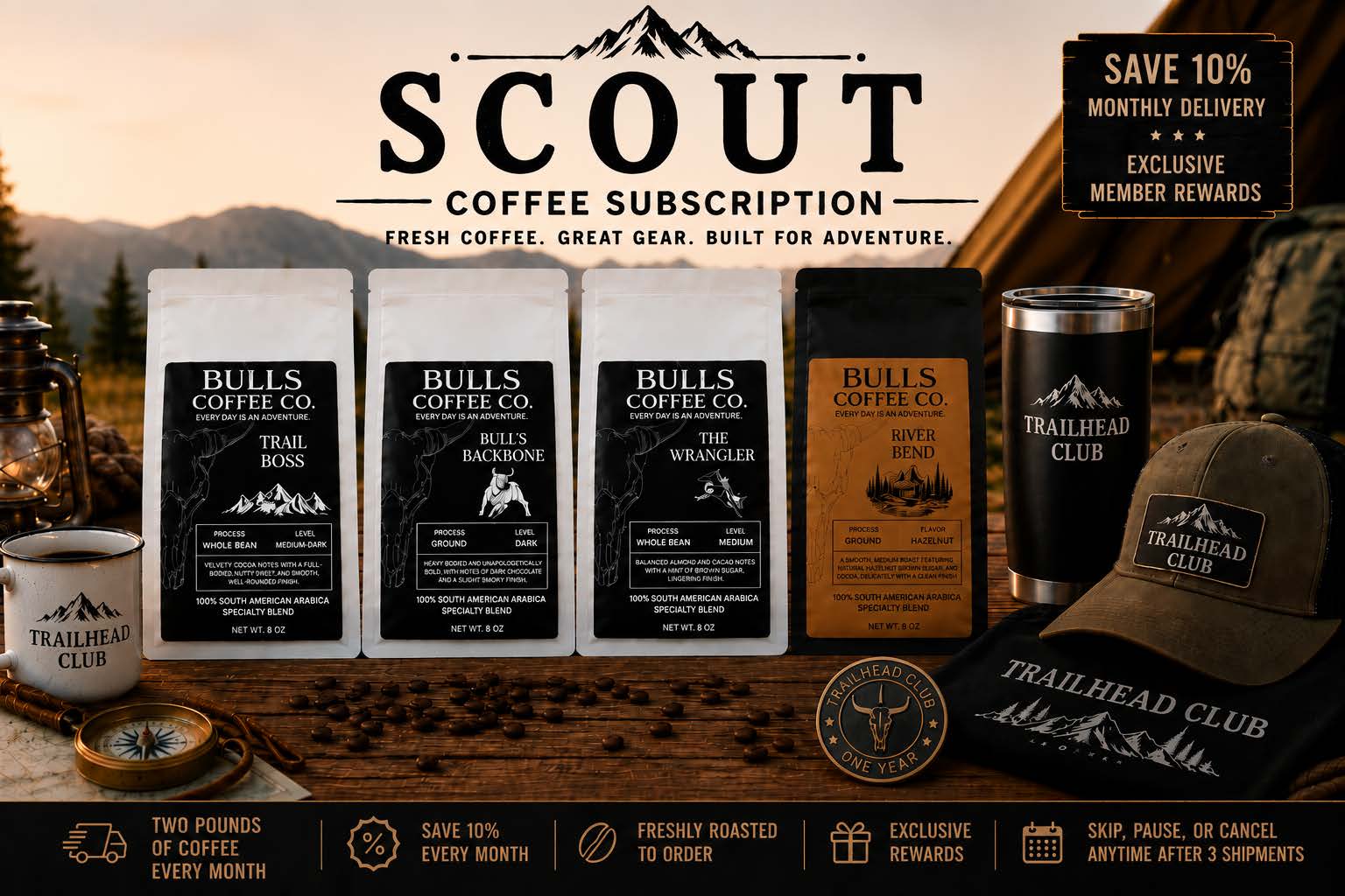 Scout Coffee Subscription (2LB)